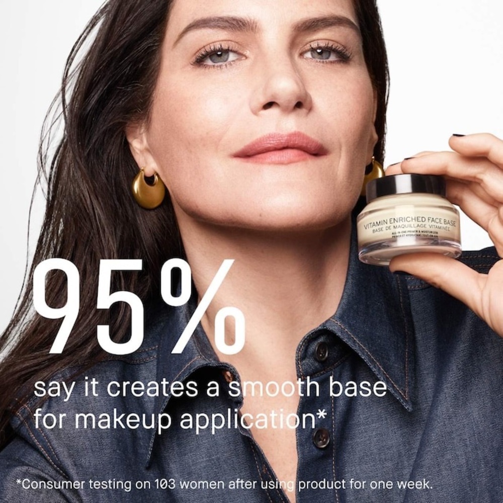 BOBBI BROWN VITAMIN ENRICHED FACE BASE MOISTURIZER+PRIMER w/VitC Mini .5 Oz NIB! - Picture 5 of 14